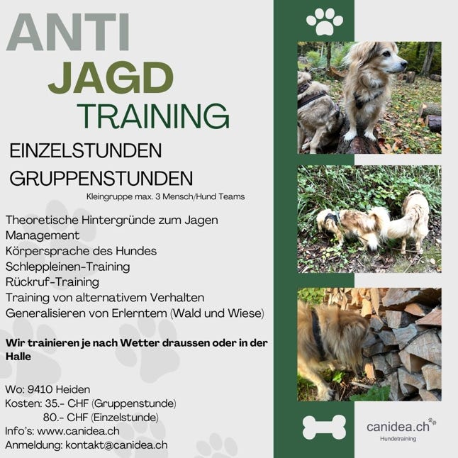 Anti Jagd Training